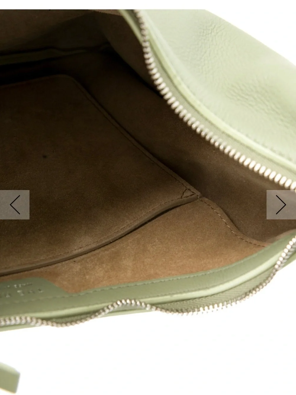 The Row Women’s Small Everyday Leather Shoulder Bag in Green